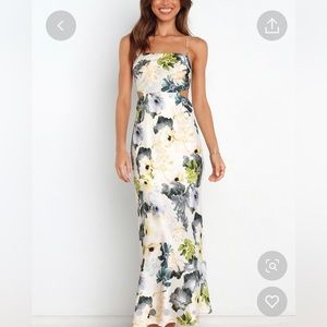 Petal and Pup Jayne Floral Dress—Satin Cutouts